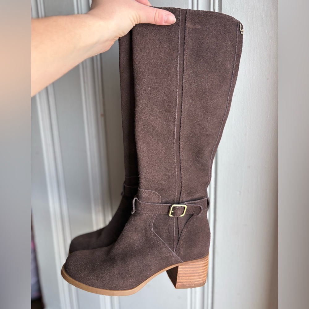 KOOLABURRA By UGG Women’s Size 5 Tall Elegant Brown Knee-High Women's Heel Boots